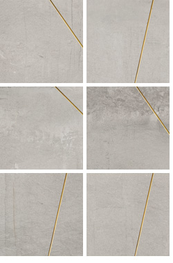 Decoro Linea Oro Abita Nichel 20x20 Decoro Linea Oro Abita Nichel 20x20